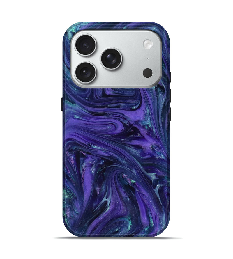iPhone 18 Pro ResinArt Live Edge Phone Case - Nick (Purple, 818254)