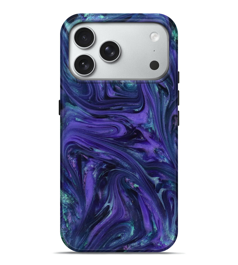 iPhone 18 Pro Max ResinArt Live Edge Phone Case - Nick (Purple, 818254)