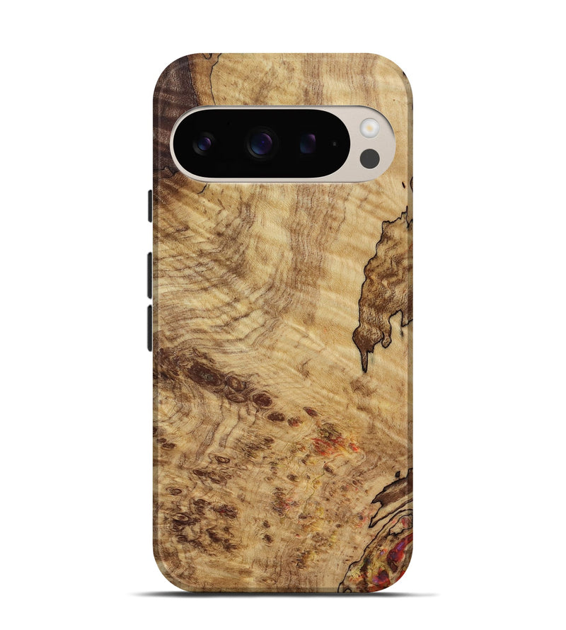 Pixel 9 Pro Wood Live Edge Phone Case - Jeffry (Wood Burl, 818263)