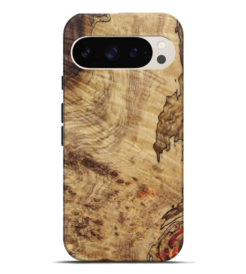 Pixel 9 Pro XL Wood Live Edge Phone Case - Jeffry (Wood Burl, 818263)
