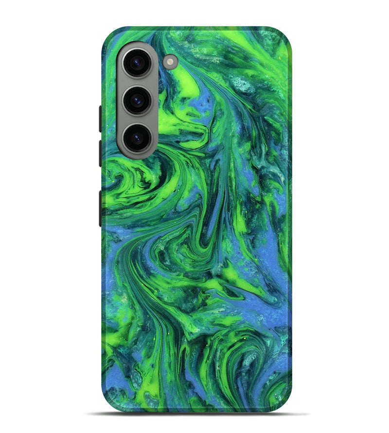 Galaxy S23 Plus ResinArt Live Edge Phone Case - Merrill (Neon, 818270)