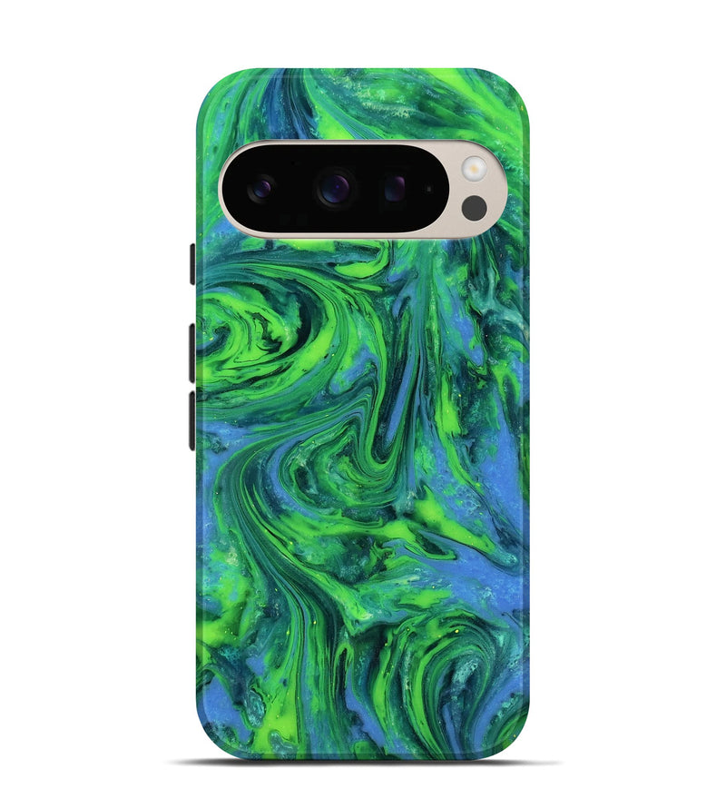 Pixel 10 Pro ResinArt Live Edge Phone Case - Merrill (Neon, 818270)