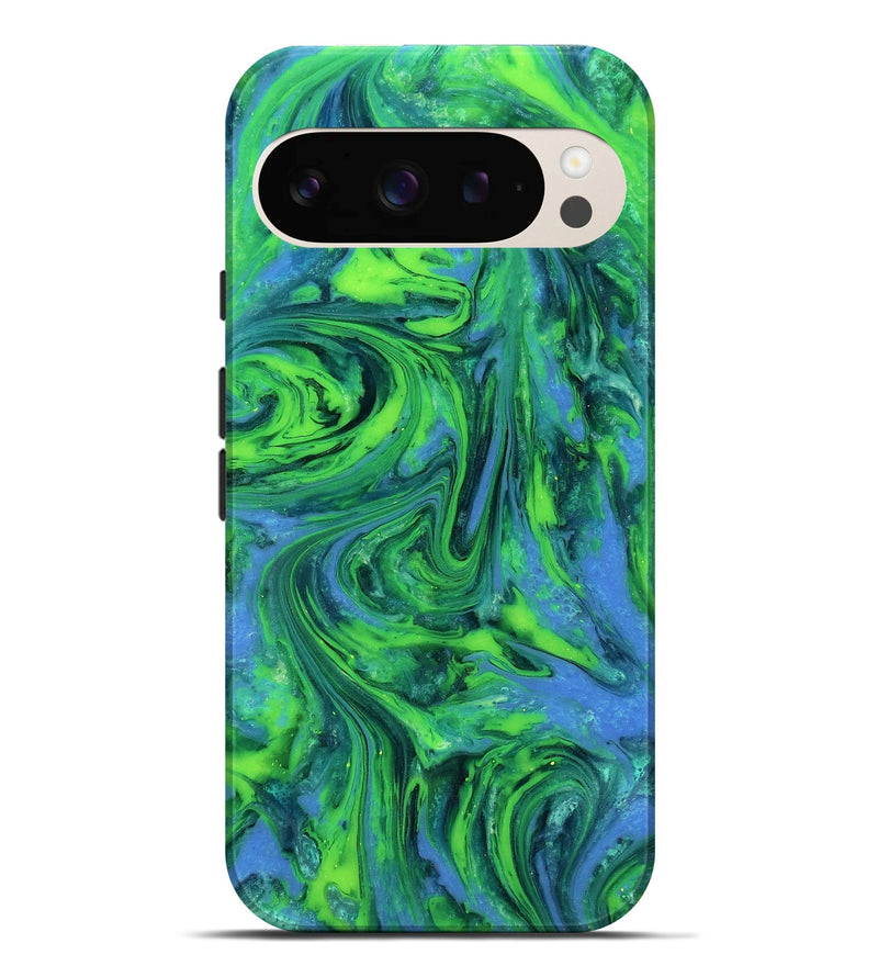 Pixel 9 Pro XL ResinArt Live Edge Phone Case - Merrill (Neon, 818270)