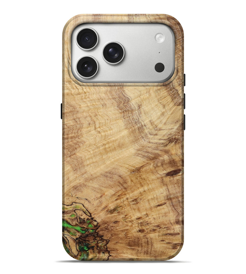 iPhone 17 Pro Max Wood Live Edge Phone Case - Kay (Wood Burl, 818273)