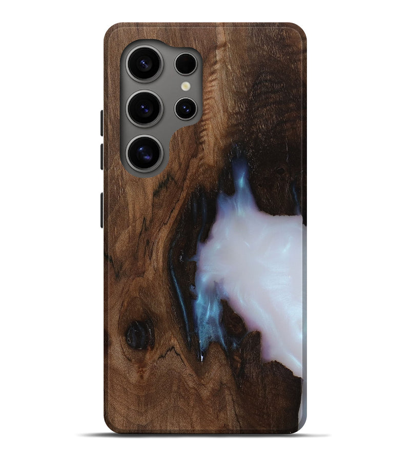 Galaxy S25 Ultra Wood Live Edge Phone Case - Angelo (Clear, 818274)