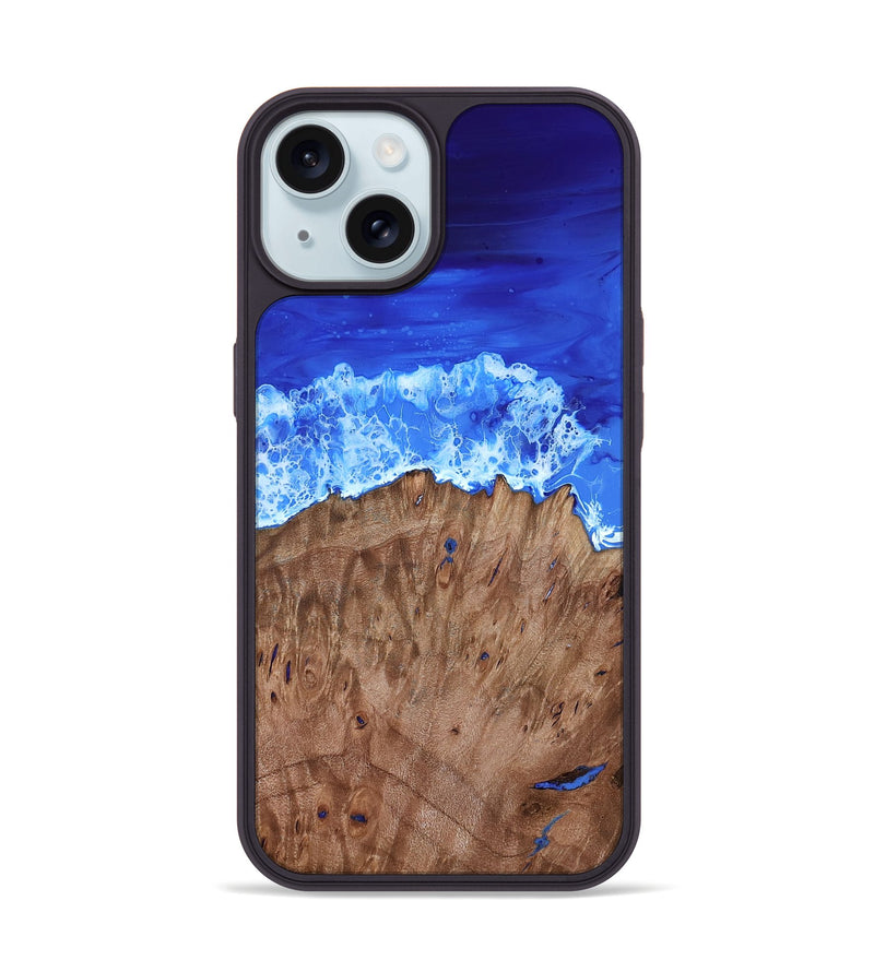iPhone 15 Wood Phone Case - Dayami (Coastal, 818280)