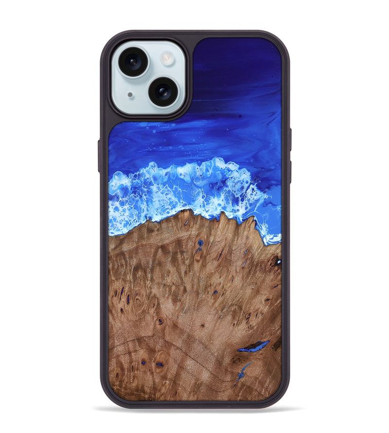 iPhone 15 Plus Wood Phone Case - Dayami (Coastal, 818280)