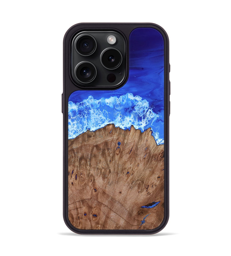 iPhone 15 Pro Wood Phone Case - Dayami (Coastal, 818280)