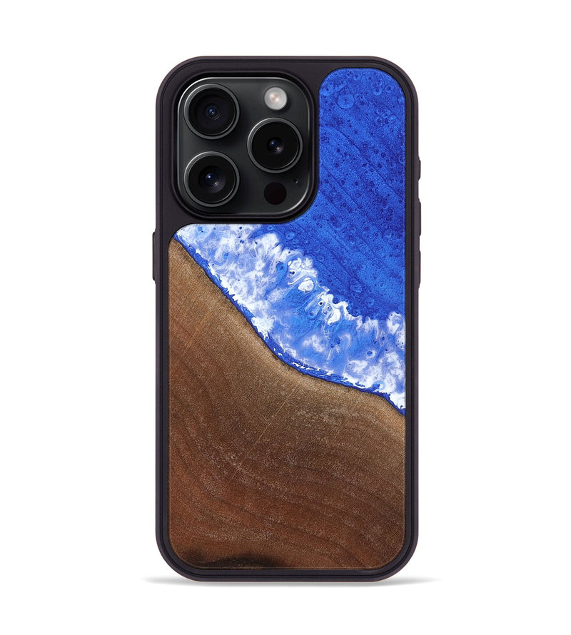 iPhone 15 Pro Wood Phone Case - Huey (Coastal, 818282)