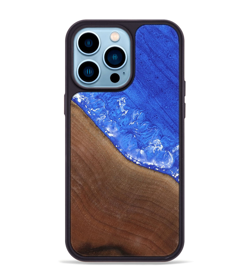 iPhone 14 Pro Max Wood Phone Case - Lorelai (Coastal, 818284)