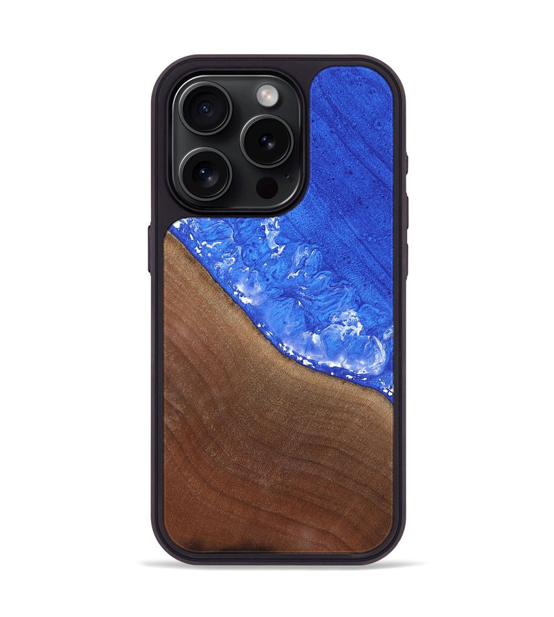 iPhone 15 Pro Wood Phone Case - Lorelai (Coastal, 818284)