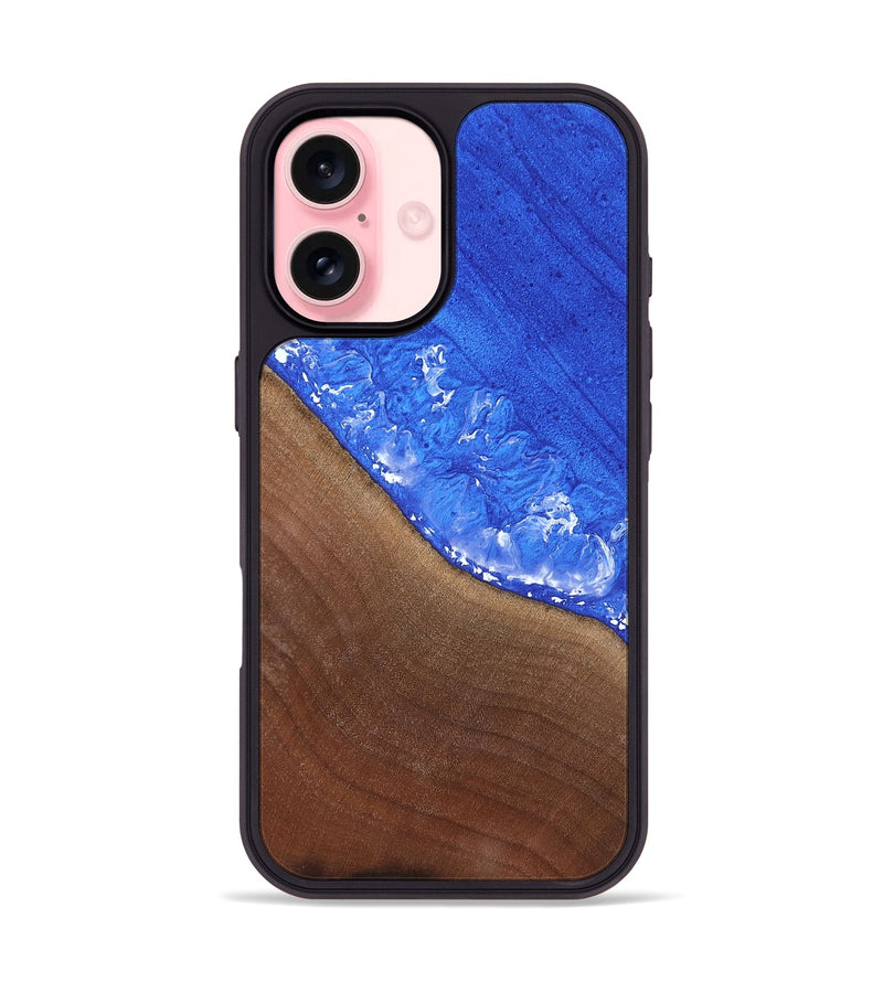 iPhone 16 Wood Phone Case - Lorelai (Coastal, 818284)