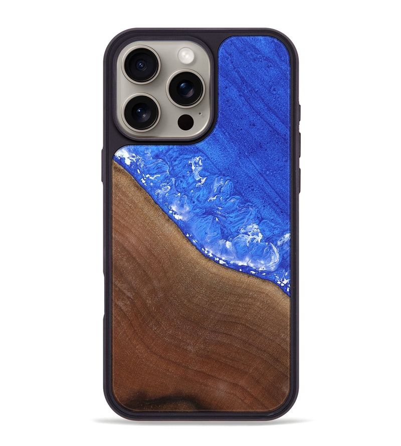 iPhone 16 Pro Max Wood Phone Case - Lorelai (Coastal, 818284)