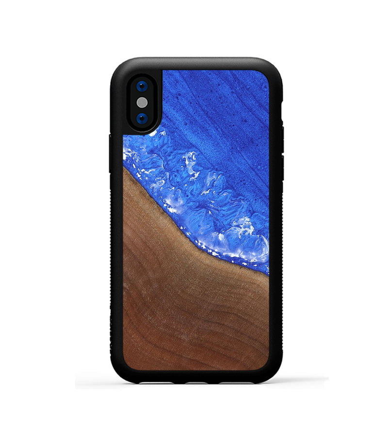 iPhone Xs Wood Phone Case - Lorelai (Coastal, 818284)