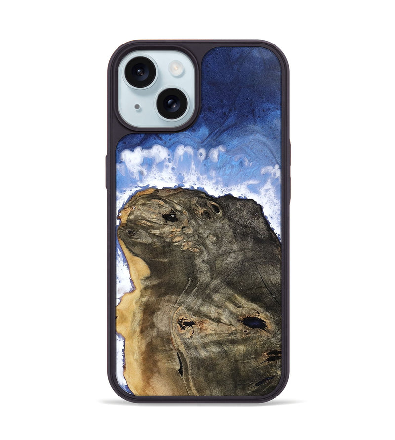 iPhone 15 Wood Phone Case - Cami (Coastal, 818288)