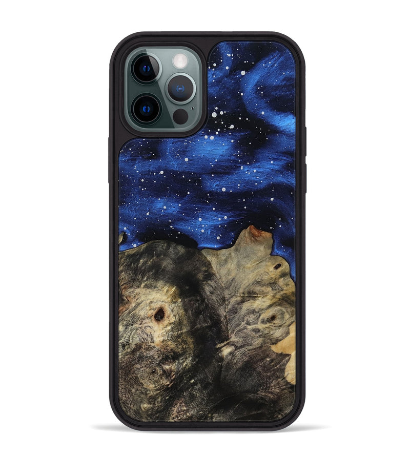 iPhone 12 Pro Max Wood Phone Case - Bret (Cosmos, 818303)