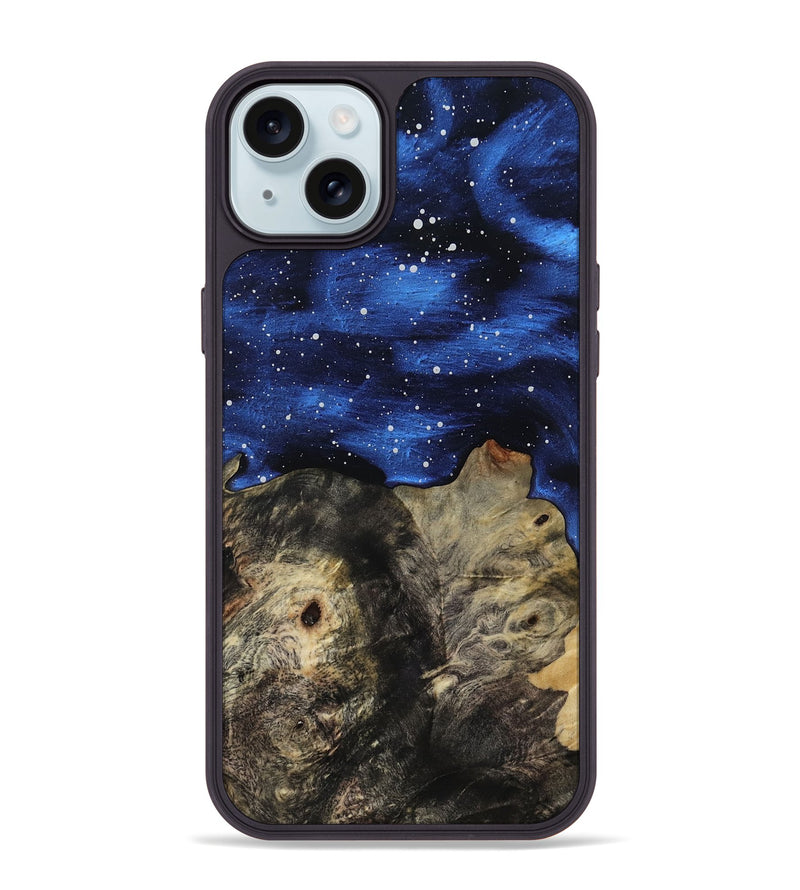 iPhone 15 Plus Wood Phone Case - Bret (Cosmos, 818303)