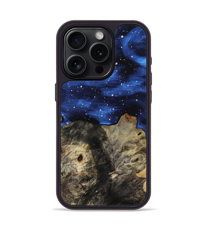 iPhone 15 Pro Wood Phone Case - Bret (Cosmos, 818303)