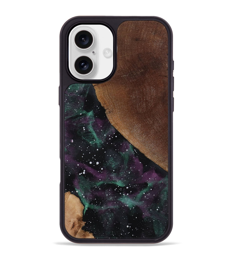 iPhone 16 Plus Wood Phone Case - Madge (Cosmos, 818304)
