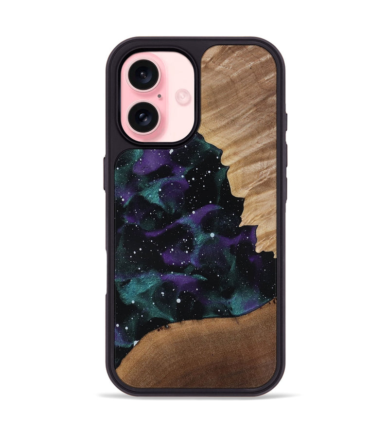 iPhone 16 Wood Phone Case - Coty (Cosmos, 818319)