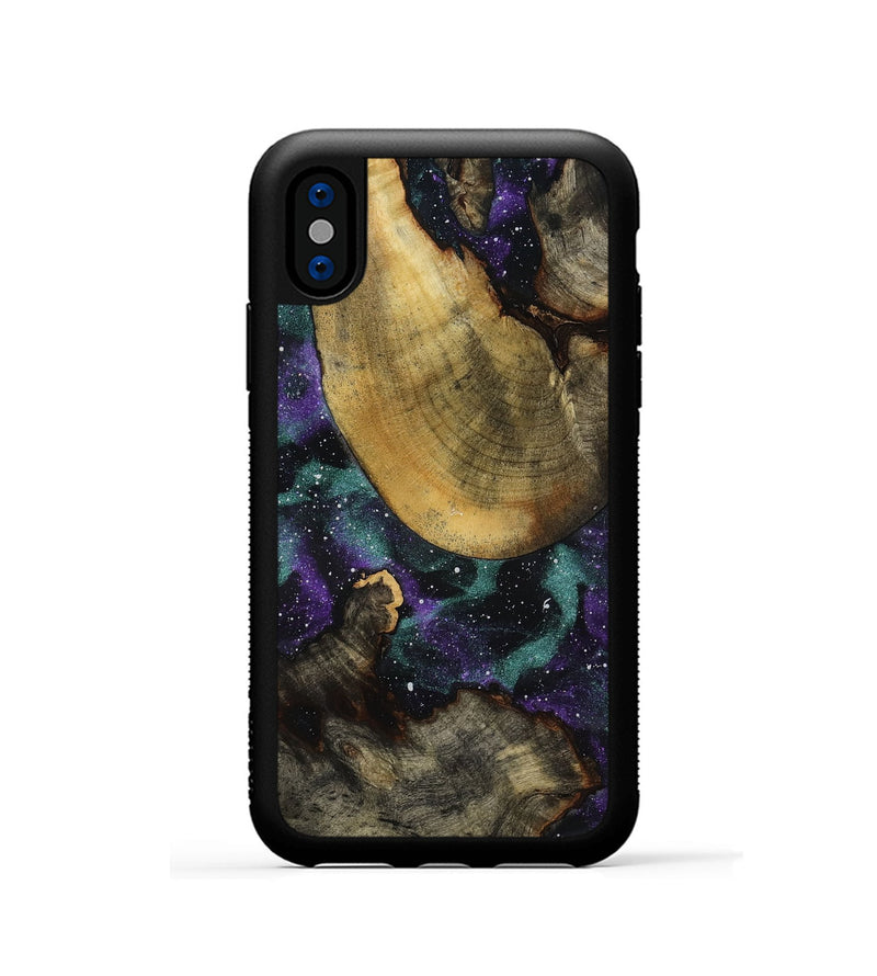 iPhone Xs Wood Phone Case - Marlowe (Cosmos, 818339)