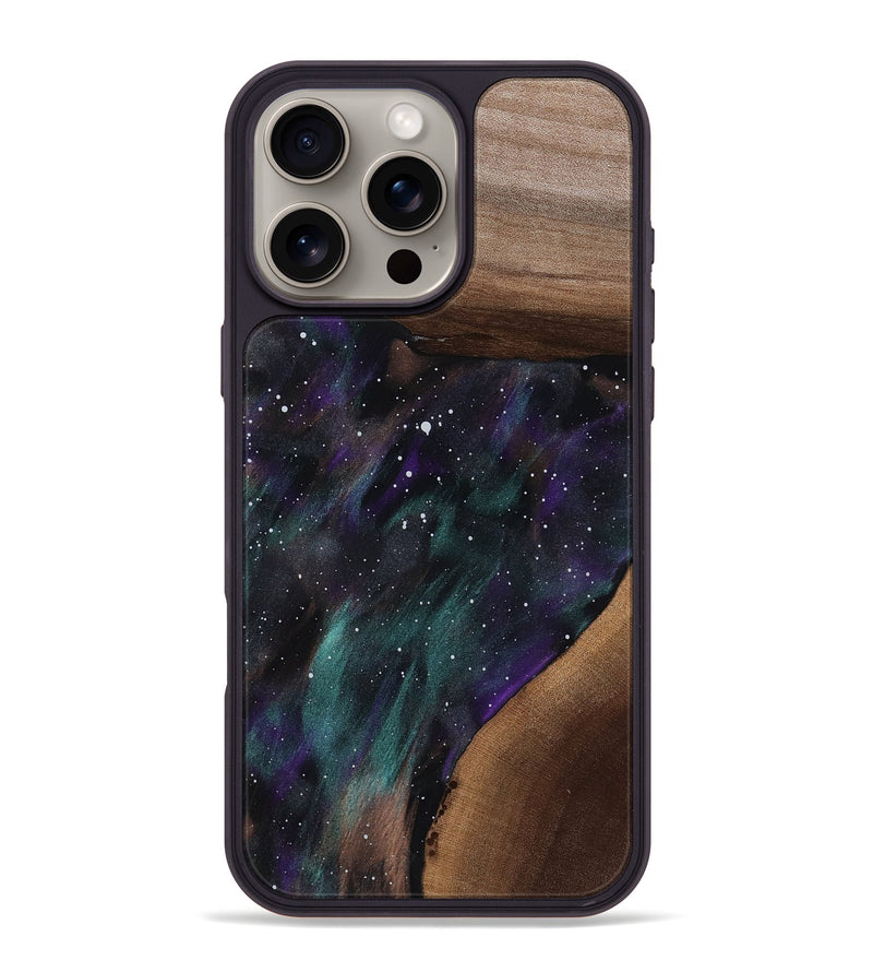 iPhone 16 Pro Max Wood Phone Case - Solomon (Cosmos, 818341)