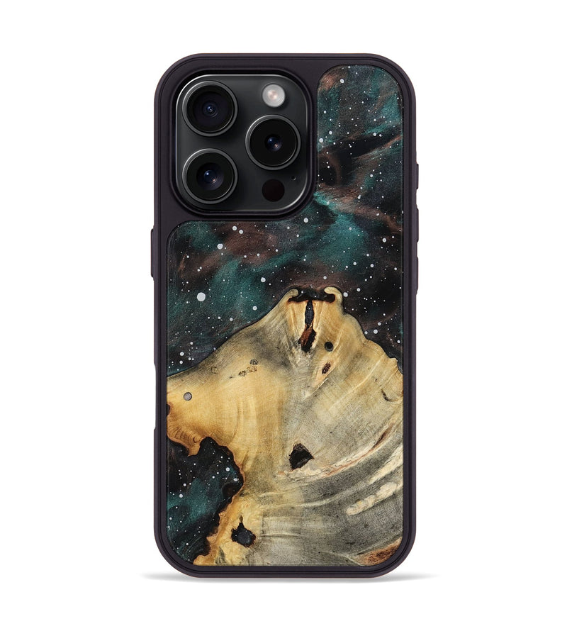 iPhone 16 Pro Wood Phone Case - Kiarra (Cosmos, 818350)