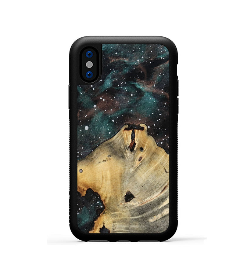 iPhone Xs Wood Phone Case - Kiarra (Cosmos, 818350)