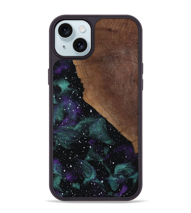 iPhone 15 Plus Wood Phone Case - Aileen (Cosmos, 818357)