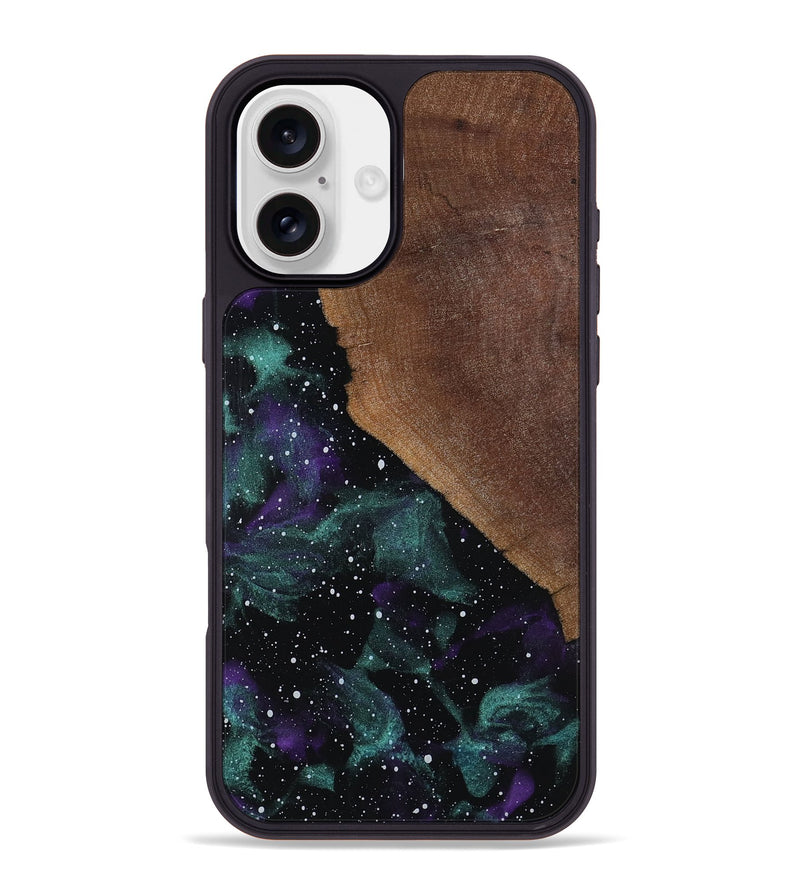 iPhone 16 Plus Wood Phone Case - Aileen (Cosmos, 818357)