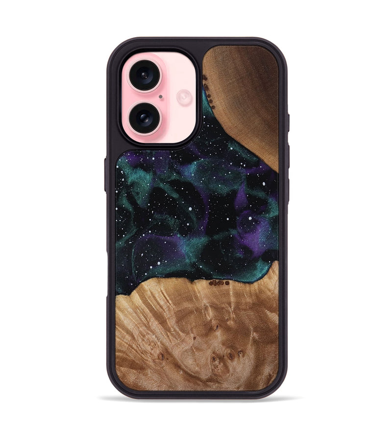 iPhone 16 Wood Phone Case - Anton (Cosmos, 818364)