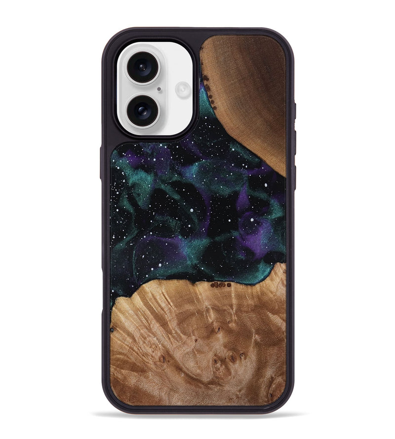 iPhone 16 Plus Wood Phone Case - Anton (Cosmos, 818364)