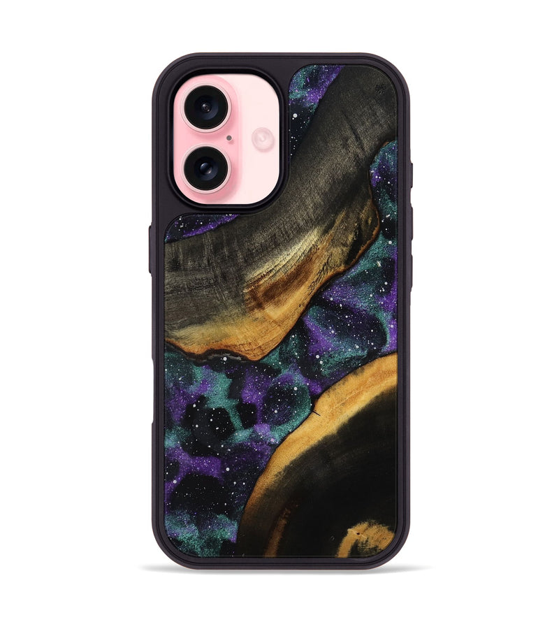 iPhone 16 Wood Phone Case - Chana (Cosmos, 818366)