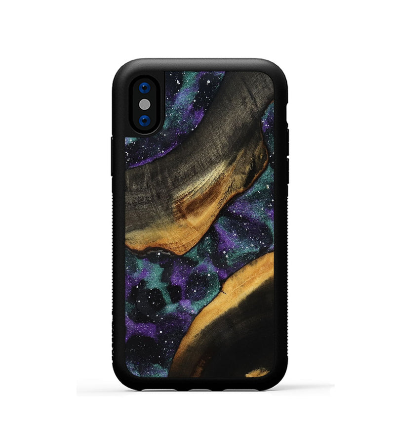 iPhone Xs Wood Phone Case - Chana (Cosmos, 818366)