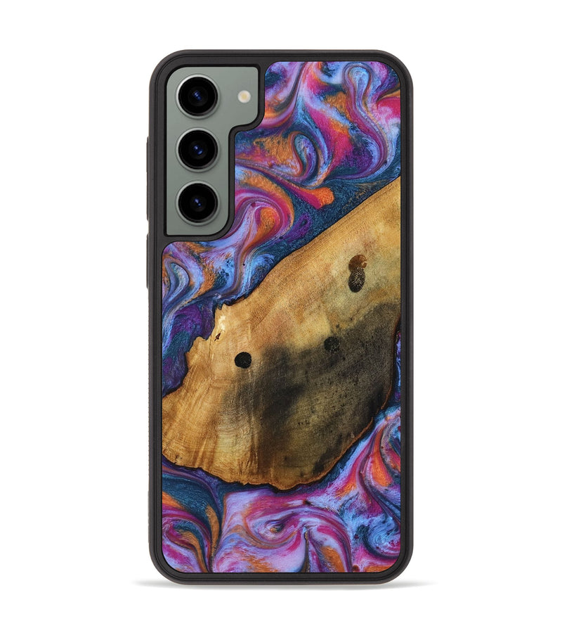 Galaxy S23 Plus Wood Phone Case - Tamia (Blue, 818370)