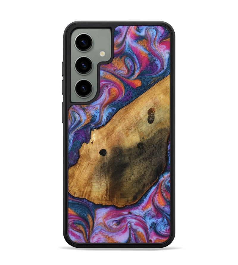 Galaxy S24 Plus Wood Phone Case - Tamia (Blue, 818370)