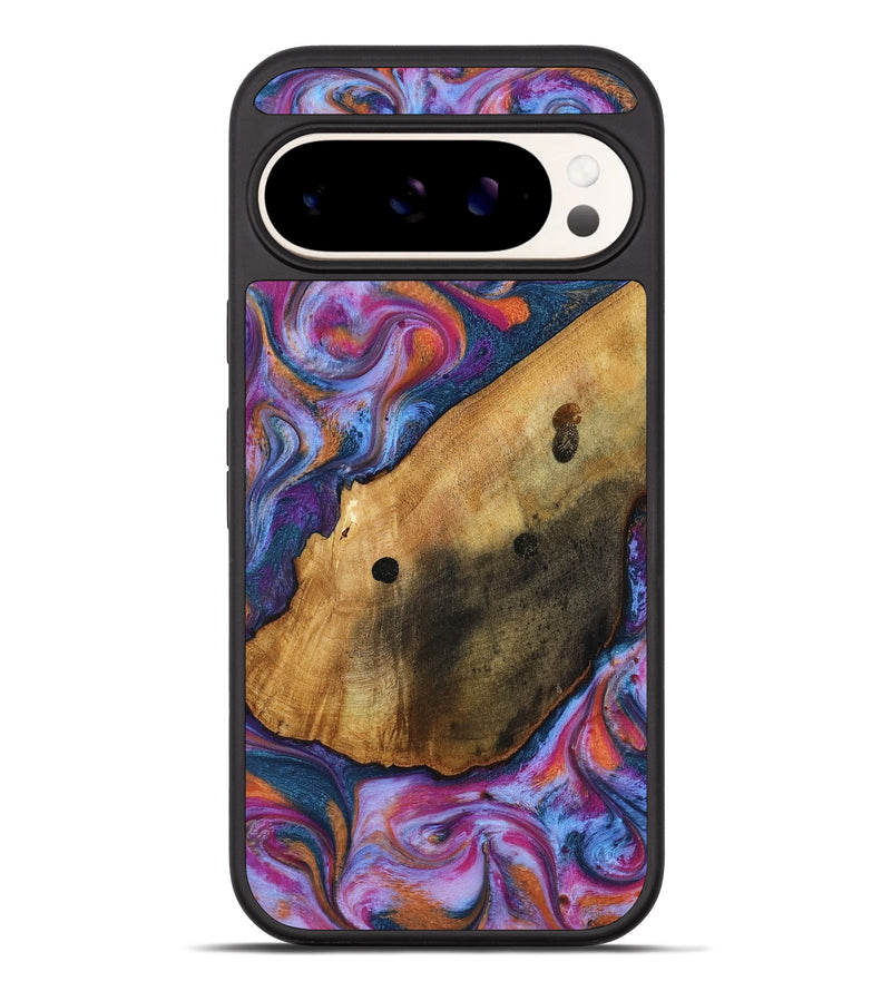 Pixel 10 Pro XL Wood Phone Case - Tamia (Blue, 818370)