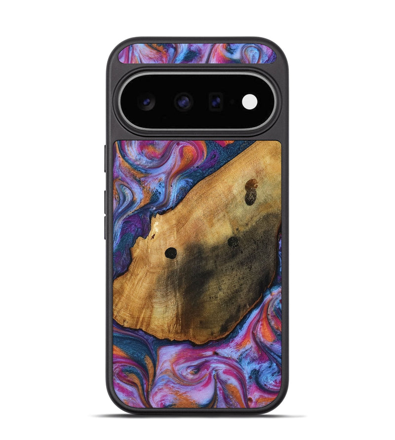 Pixel 11 Wood Phone Case - Tamia (Blue, 818370)