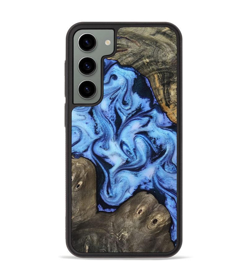 Galaxy S23 Plus Wood Phone Case - Arleth (Blue, 818373)
