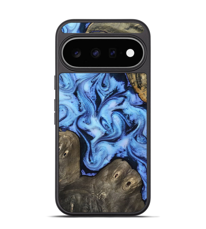 Pixel 11 Wood Phone Case - Arleth (Blue, 818373)