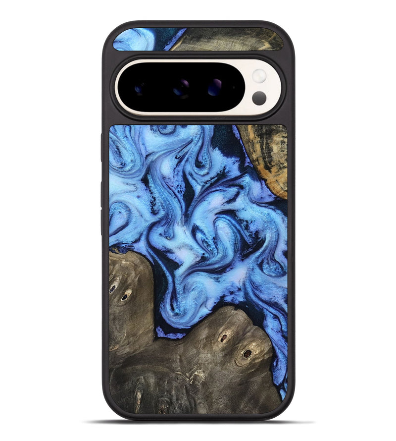 Pixel 9 Pro XL Wood Phone Case - Arleth (Blue, 818373)