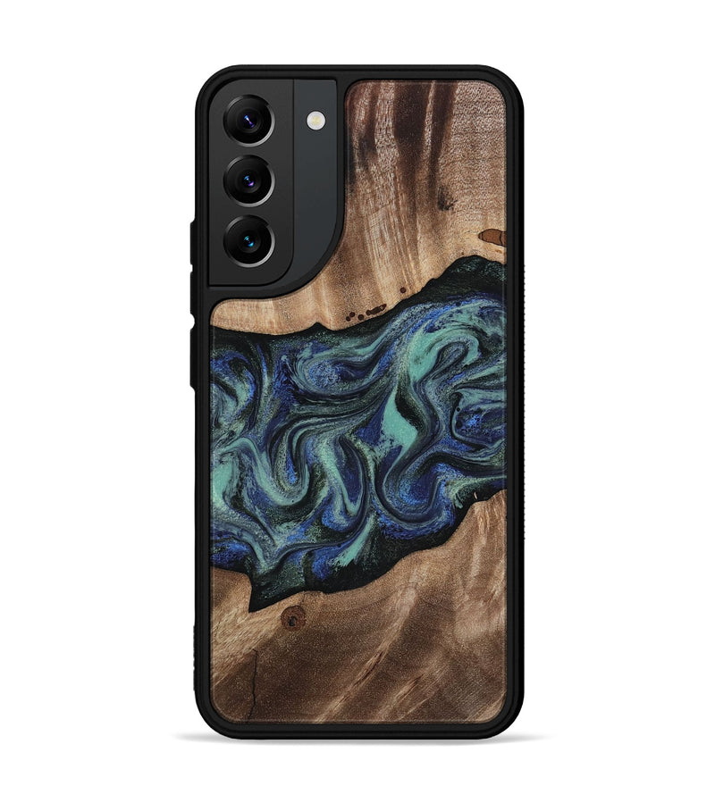 Galaxy S22 Plus Wood Phone Case - Zakary (Green, 818378)