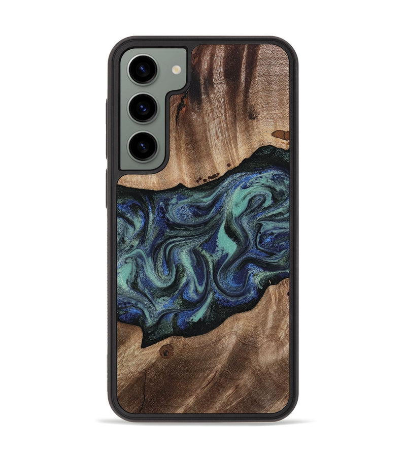 Galaxy S23 Plus Wood Phone Case - Zakary (Green, 818378)