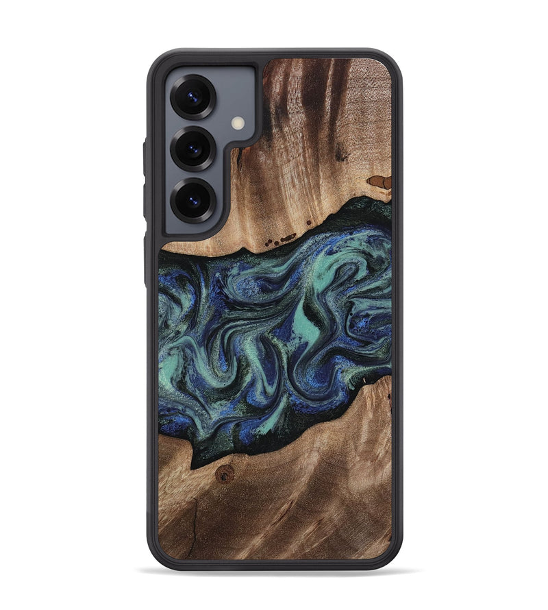 Galaxy S25 Plus Wood Phone Case - Zakary (Green, 818378)
