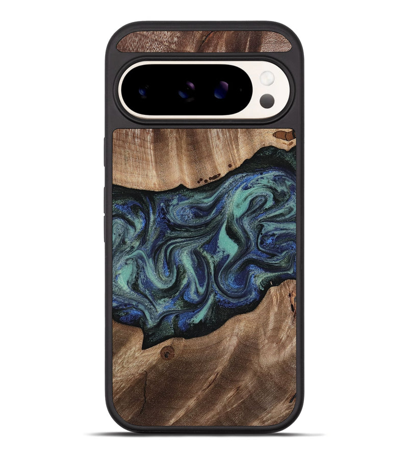Pixel 10 Pro XL Wood Phone Case - Zakary (Green, 818378)