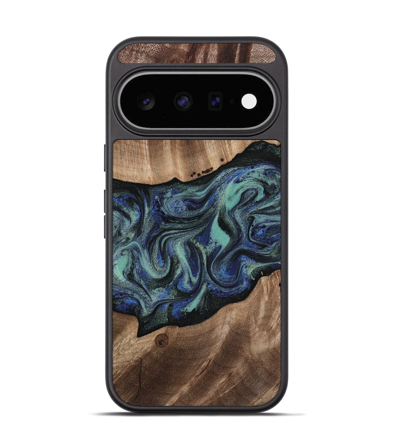 Pixel 11 Wood Phone Case - Zakary (Green, 818378)