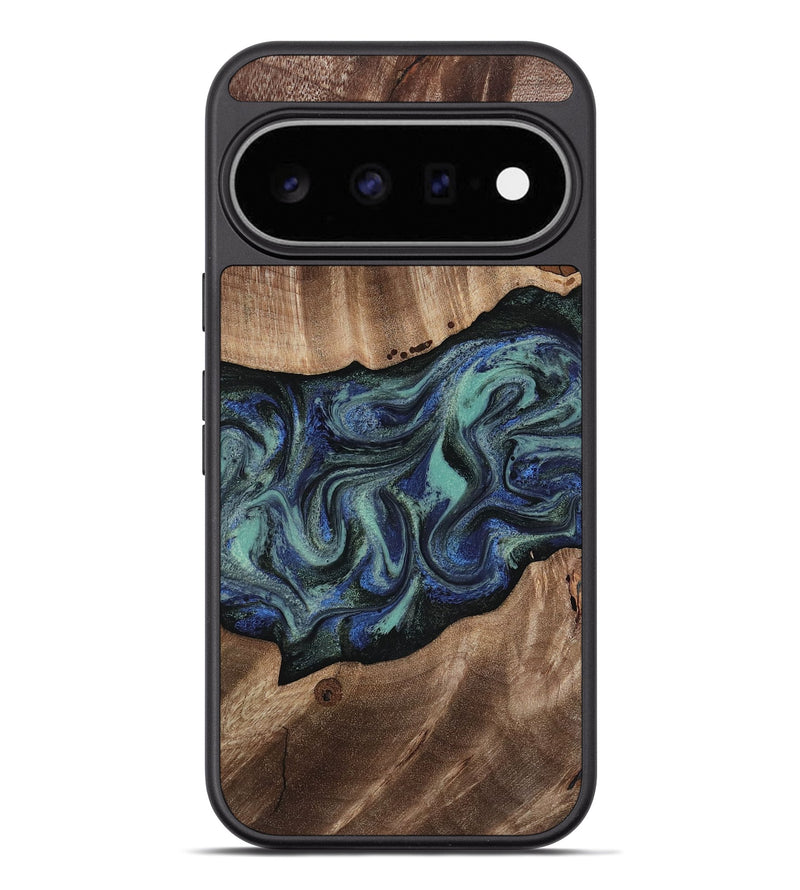 Pixel 11 Pro XL Wood Phone Case - Zakary (Green, 818378)