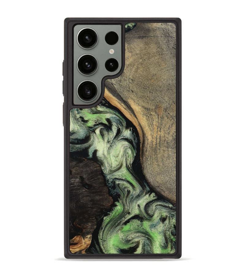 Galaxy S23 Ultra Wood Phone Case - Kaia (Green, 818379)