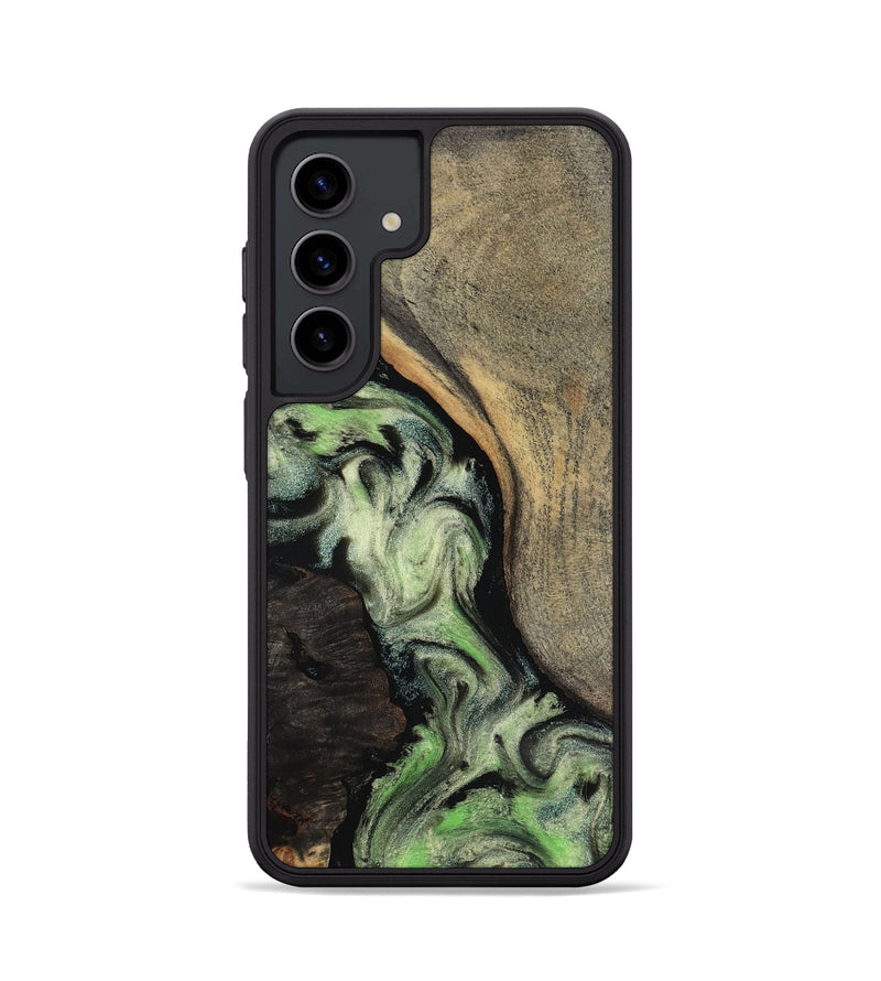 Galaxy S24 Wood Phone Case - Kaia (Green, 818379)