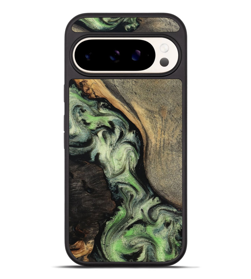 Pixel 9 Pro XL Wood Phone Case - Kaia (Green, 818379)